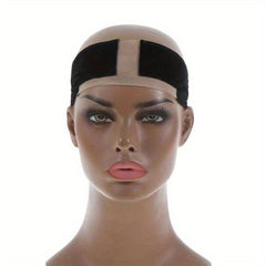 Velvet Lace Wig Headband Non Slip Band for Adjustable Wigs