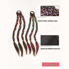 Box Braided Ponytail Extensions Y2K Hairpieces