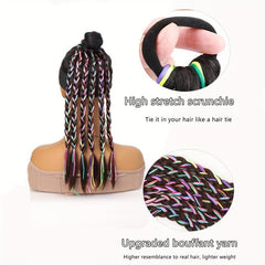 Box Braided Ponytail Extensions Y2K Hairpieces