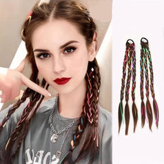 Box Braided Ponytail Extensions Y2K Hairpieces