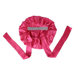 Soft Satin Sleeping Hat for Hair Care and Comfort