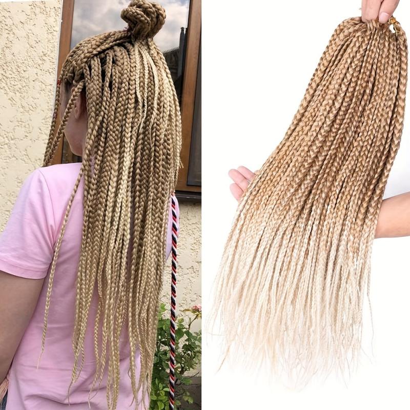 6 Packs 45 72 Cm Goddess Box Braids Crochet Hair Extensions