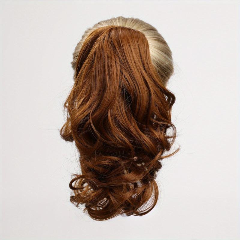 Curly Wavy Ponytail Extensions Clip In Hair Extensions Natural Look