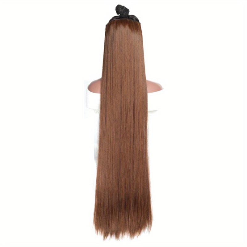 6 Cm Clip-In Hair Extensions Straight Synthetic Clip Hair Piece