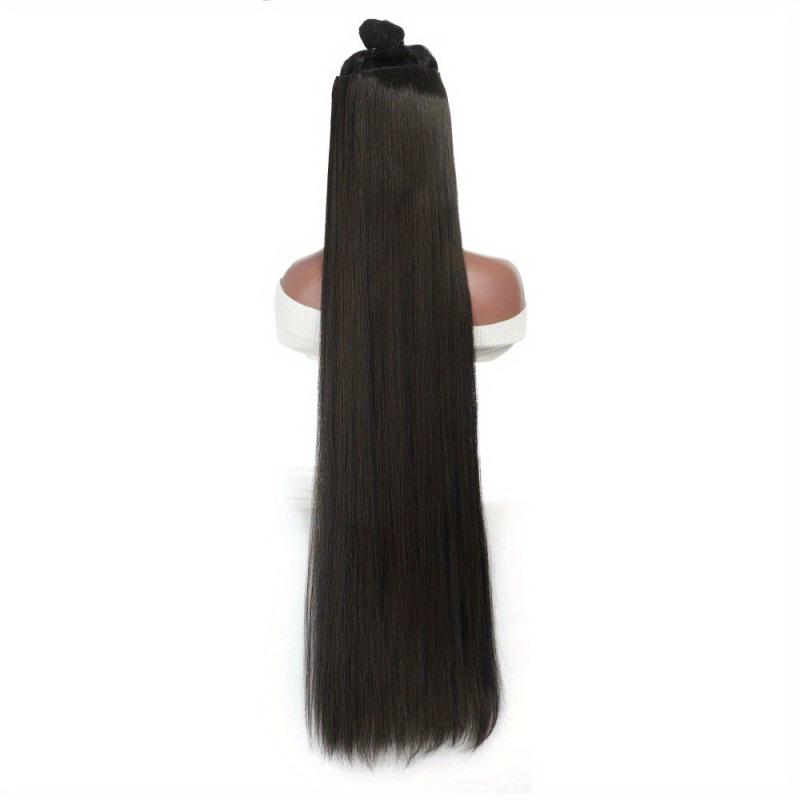 6 Cm Clip-In Hair Extensions Straight Synthetic Clip Hair Piece