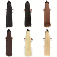 6 Cm Clip-In Hair Extensions Straight Synthetic Clip Hair Piece