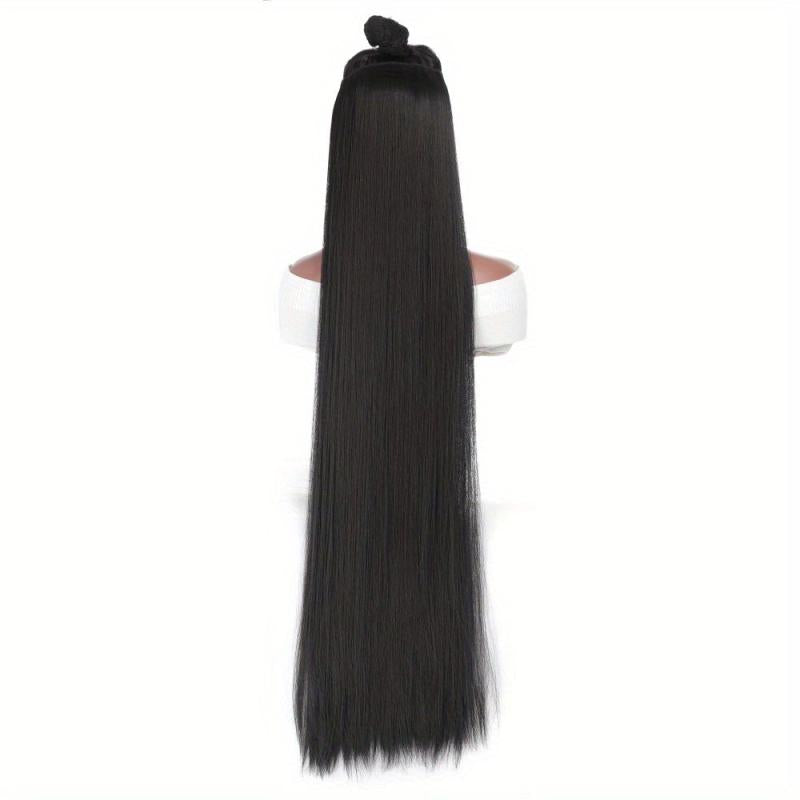 6 Cm Clip-In Hair Extensions Straight Synthetic Clip Hair Piece