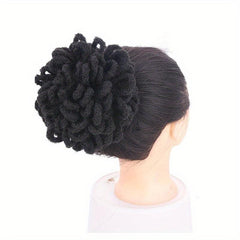 DreadLock Bun Afro High Puff Drawstring Ponytail Extensions