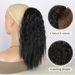 30 48 Cm Messy Bun Hair Piece Scrunchie Tousled Updo Extension
