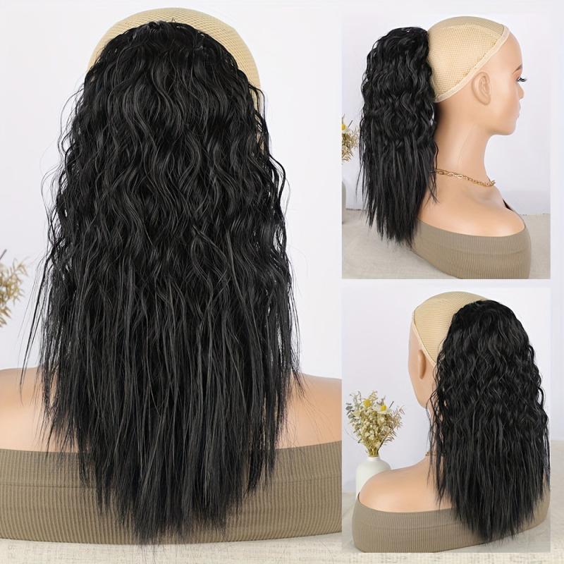 30 48 Cm Messy Bun Hair Piece Scrunchie Tousled Updo Extension