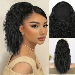 30 48 Cm Messy Bun Hair Piece Scrunchie Tousled Updo Extension