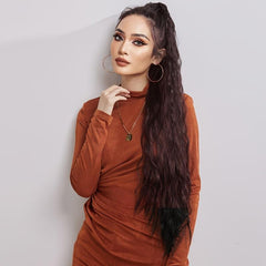 Curly Wavy Ponytail Extensions Natural Looking