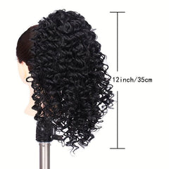 Deep Curl Drawstring Ponytail Extension