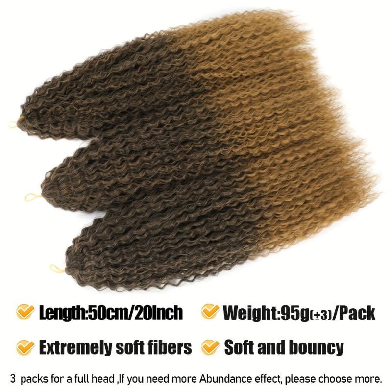 8 Cm Afro Curl Kinky Crochet Braiding Hair Extensions Ombre Pink Ginger