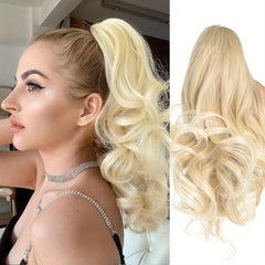 Long Curly Wavy Claw Ponytail Hair Extensions
