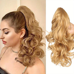 Long Curly Wavy Claw Ponytail Hair Extensions