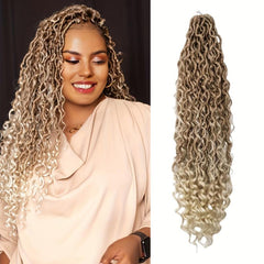 Goddess Locs Crochet Hair 1 Pack Curly Ends Boho Hair Extension Wig