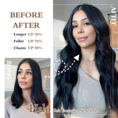Long Curly Hair Pieces Clip In Extensions Synthetic Natural Daily Use 55