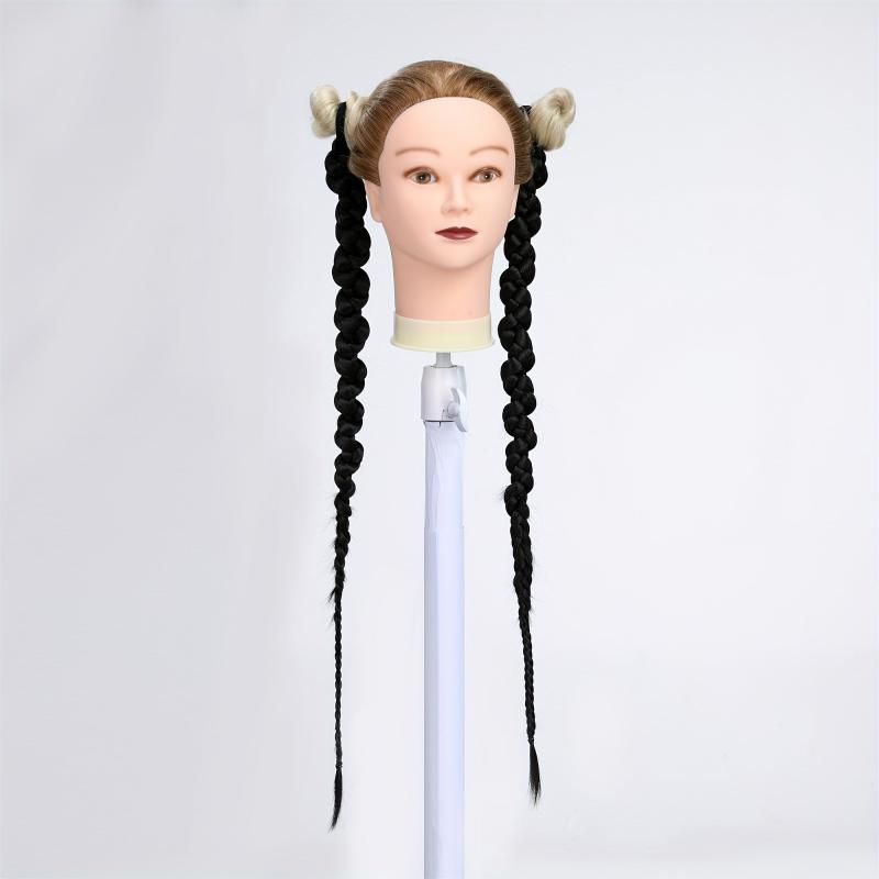 60 96 Cm Braided Ponytail Synthetic Hair Rope Natural Look Daily Use
