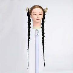 60 96 Cm Braided Ponytail Synthetic Hair Rope Natural Look Daily Use