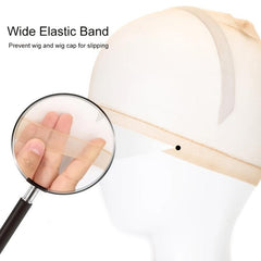 24 Pcs HD Wig Cap for Lace Front Wigs