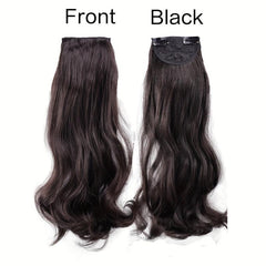 45 72 cm Body Wave Hair Extensions for Extra Volume Synthetic Clips