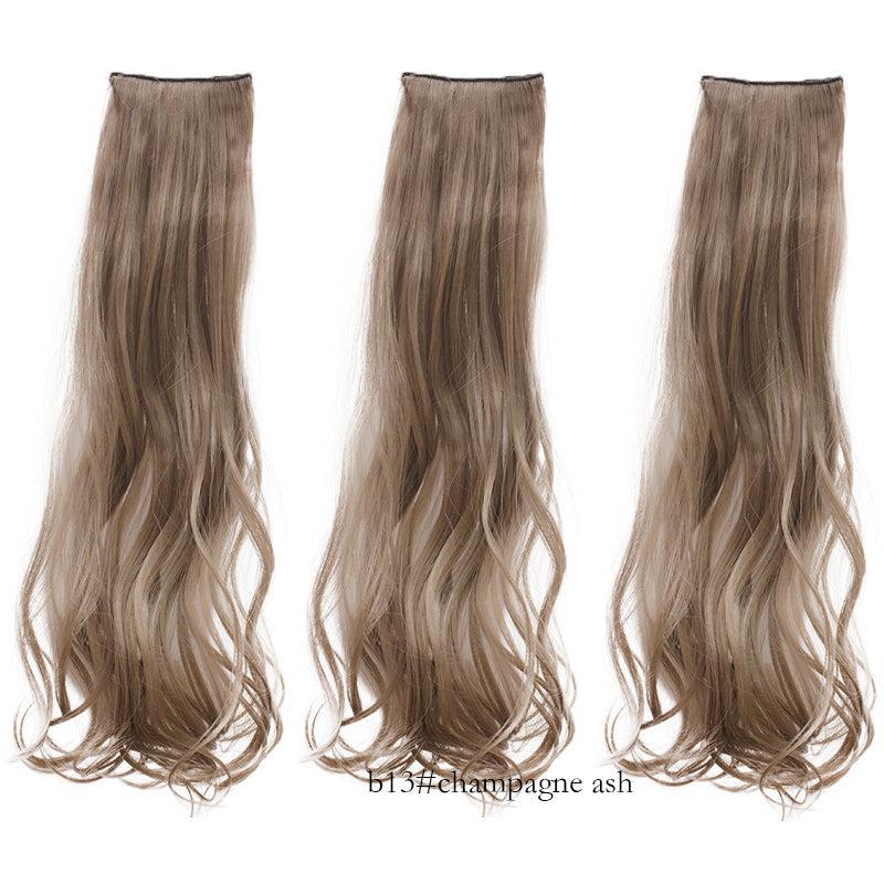 Red Long Curly Hair Wig Set for Cosplay & Halloween