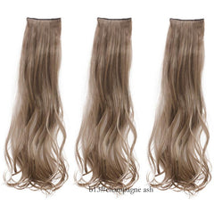 Red Long Curly Hair Wig Set for Cosplay & Halloween