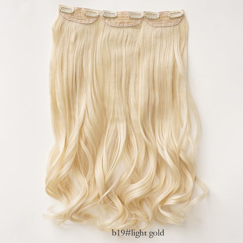 Red Long Curly Hair Wig Set for Cosplay & Halloween