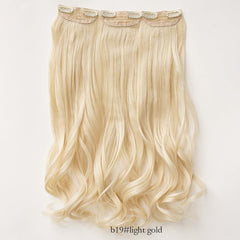Red Long Curly Hair Wig Set for Cosplay & Halloween