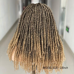 Synthetic Crochet Braid Headband Wig for Daily Party Cosplay