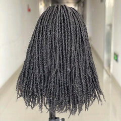 Synthetic Crochet Braid Headband Wig for Daily Party Cosplay