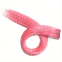 Luminous Straight Hair Extensions for Y2K Party Highlights