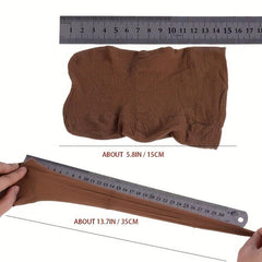 20pcs Brown Wig Caps Stocking Caps For Wigs Stretchy Nylon Wig Caps