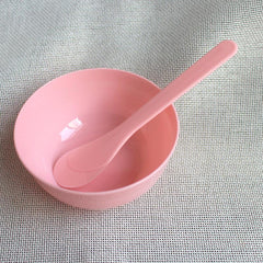 Silicone Facial Mask Mixing Bowl and Brush Set for DIY Face Masks