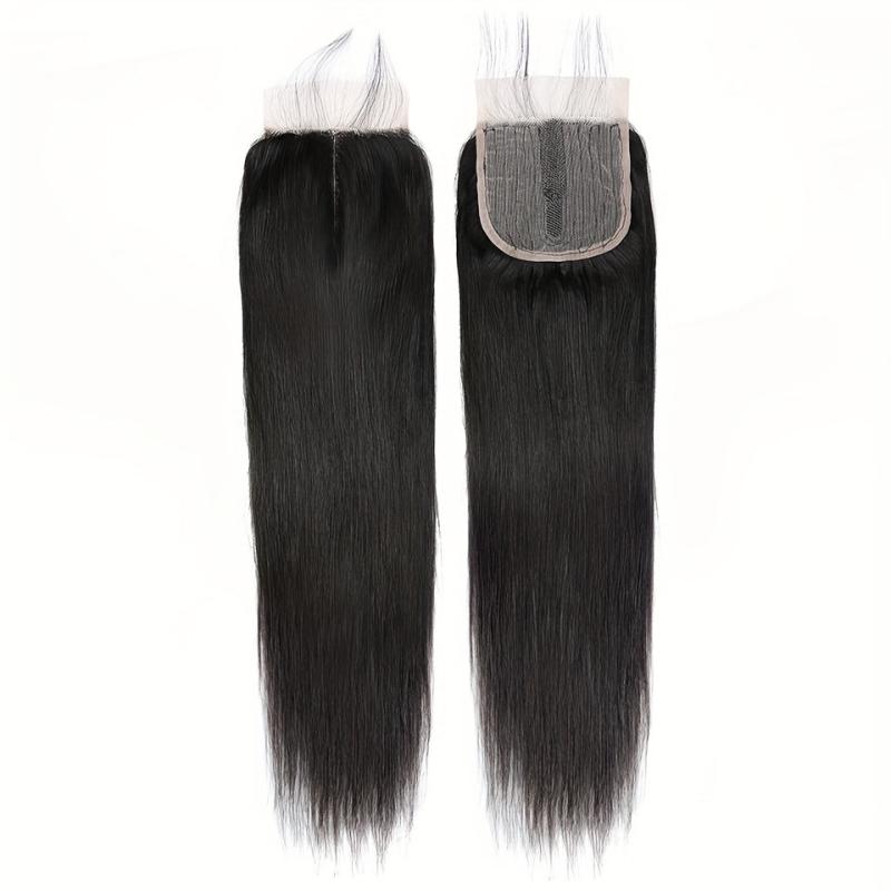 T4x4x1 Lace Closure Straight Wave Brazilian Human Hair