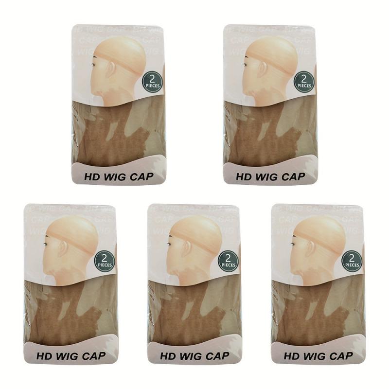 10 Pack HD Wig Caps for Women Thin Breathable Lace Front Stocking Caps