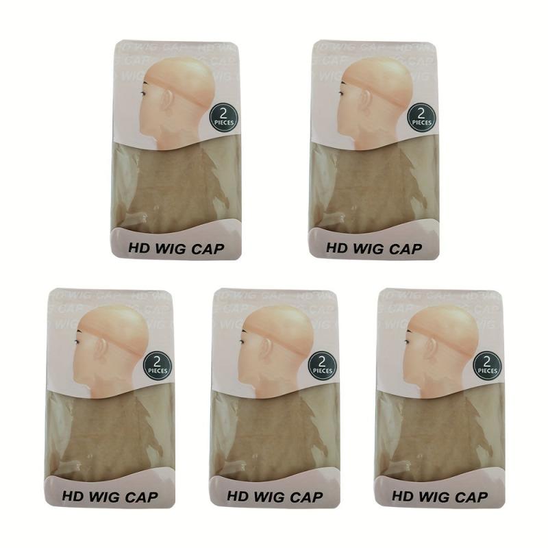 10 Pack HD Wig Caps for Women Thin Breathable Lace Front Stocking Caps
