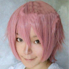 Short Straight Cosplay Halloween Wig 30 48 Cm Costume Synthetic Hair Replacement