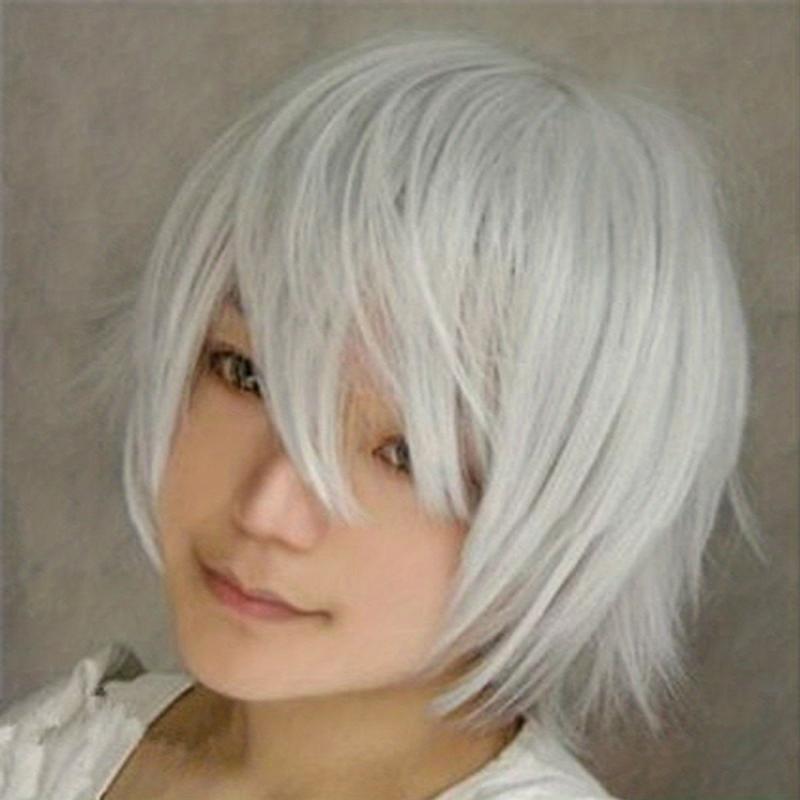 Short Straight Cosplay Halloween Wig 30 48 Cm Costume Synthetic Hair Replacement