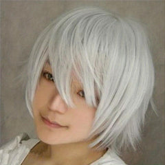 Short Straight Cosplay Halloween Wig 30 48 Cm Costume Synthetic Hair Replacement