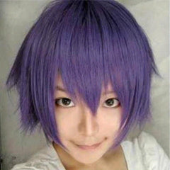 Short Straight Cosplay Halloween Wig 30 48 Cm Costume Synthetic Hair Replacement