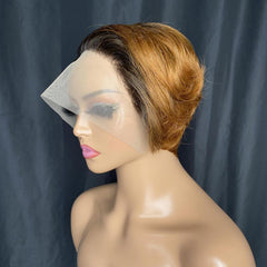 Brazilian Hair Pixie Cut Wig for Women