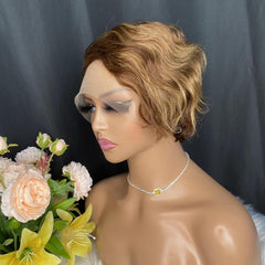 Brazilian Hair Pixie Cut Wig for Women