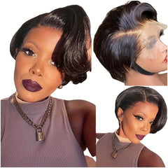 Brazilian Hair Pixie Cut Wig for Women