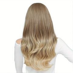 Long Wavy Clip In Half Wig For Hair Volume Synthetic Half Wig