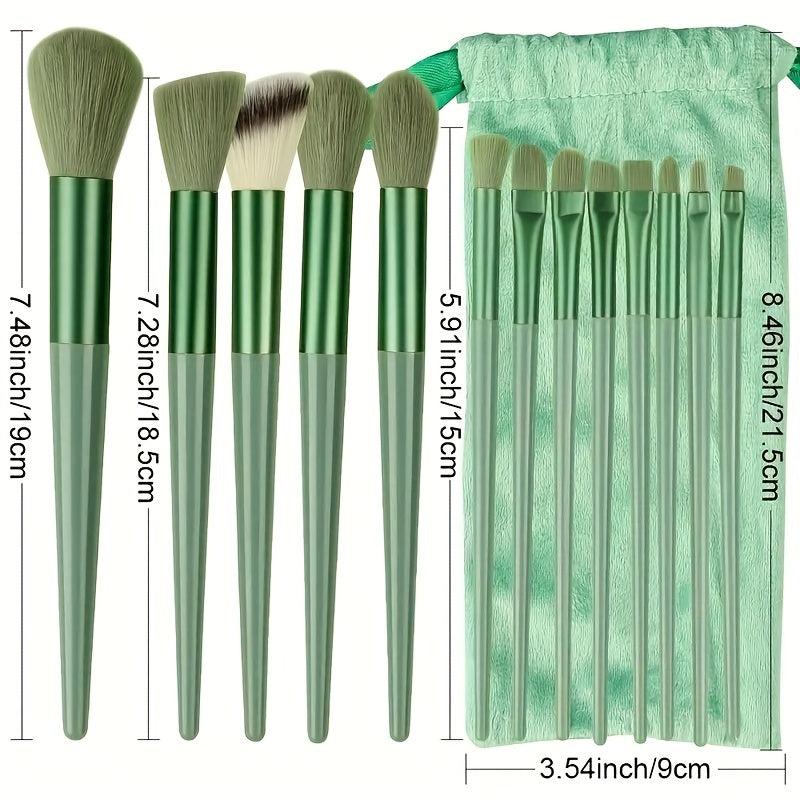 19Pcs Makeup Beauty Set with Brushes Powder Puff Sponge