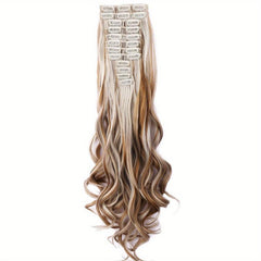 Curly Hair Clip In Extensions 12 Pieces Set