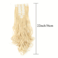 Curly Hair Clip In Extensions 12 Pieces Set