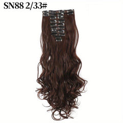 Curly Hair Clip In Extensions 12 Pieces Set